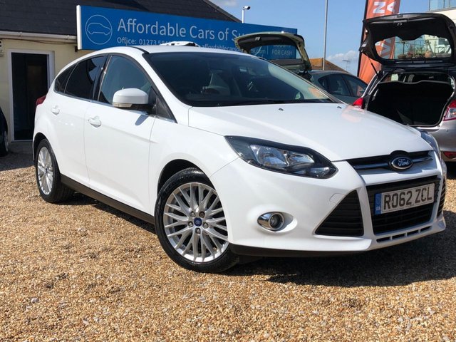 2012 62 Ford Focus 1.0 ZETEC 5d 124 BHP