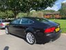 USED 2014 14 AUDI A7 3.0 TDI SE 5d AUTO 201 BHP STUNNING WELL MAINTAINED LOW MILEAGE EXAMPLE WITH SERVICES @ 17K AND 26K. ALLOY WHEELS. PARK SENSORS. HEATED LEATHER SEATS. RADIO/CD/AUX/USB. CRUISE CONTROL. CLIMATE CONTROL. SATELLITE NAVIGATION.