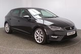 USED 2016 16 SEAT LEON 2.0 TDI FR TECHNOLOGY 5DR 1 OWNER 184 BHP FULL SERVICE HISTORY + £30 12 MONTHS ROAD TAX + HALF LEATHER SEATS + SATELLITE NAVIGATION + PARKING SENSOR + BLUETOOTH + CRUISE CONTROL + CLIMATE CONTROL + MULTI FUNCTION WHEEL + DAB RADIO + PRIVACY GLASS + XENON HEADLIGHTS + ELECTRIC WINDOWS + ELECTRIC MIRRORS + 18 INCH ALLOY WHEELS
