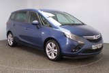 USED 2016 16 VAUXHALL ZAFIRA TOURER 1.6 SRI CDTI ECOFLEX S/S 5DR 7 SEATS FULL SERVICE HISTORY + £30 12 MONTHS ROAD TAX + 7 SEATS + PARKING SENSOR + BLUETOOTH + CRUISE CONTROL + MULTI FUNCTION WHEEL + AIR CONDITIONING + DAB RADIO + PRIVACY GLASS + ELECTRIC WINDOWS + ELECTRIC MIRRORS + 18 INCH ALLOY WHEELS