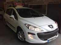 USED 2010 60 PEUGEOT 308 1.6 HDI S ESTATE ....Very Low Miles