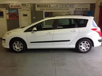 USED 2010 60 PEUGEOT 308 1.6 HDI S ESTATE ....Very Low Miles