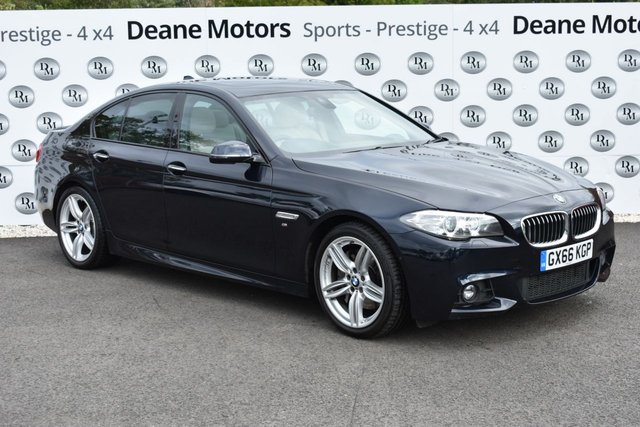 2016 66 BMW 5 Series 3.0 535D M SPORT 4d AUTO 309 BHP MASSIVE SPECIFICATION
