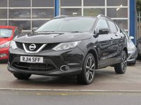 USED 2014 14 NISSAN QASHQAI 1.2 TEKNA DIG-T 5d 113 BHP ONLY 43000 MILES - FSH -2 KEYS