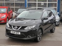 USED 2014 14 NISSAN QASHQAI 1.2 TEKNA DIG-T 5d 113 BHP ONLY 43000 MILES - FSH -2 KEYS
