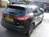 USED 2014 14 NISSAN QASHQAI 1.2 TEKNA DIG-T 5d 113 BHP ONLY 43000 MILES - FSH -2 KEYS