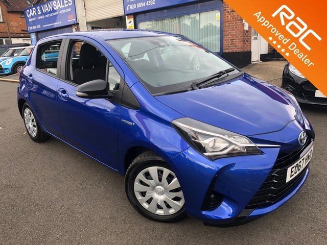 2017 67 Toyota Yaris 1.5 VVT-I ACTIVE 5d AUTO 73 BHP