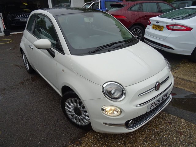 2016 16 Fiat 500 1.2 LOUNGE 3d 69 BHP NEW SHAPE