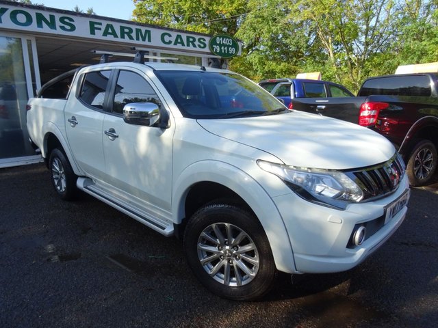 2017 17 Mitsubishi L200 2.4 DI-D 4WD BARBARIAN DCB 4x4 DOUBLE CABIN PICK UP 1d AUTOMATIC 178 BHP FOUR WHEEL DRIVE