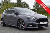 USED 2015 65 FORD FOCUS 2.0 ST-3 TDCI 5d 183 BHP 24,000 MILES! FULL HISTORY! SAT NAV! LEATHER! STEALTH!