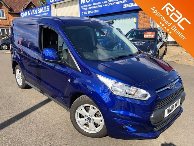 2018 18 Ford Transit Connect 1.5 200 LIMITED P/V 1d AUTO 118 BHP [NAVIGATION]