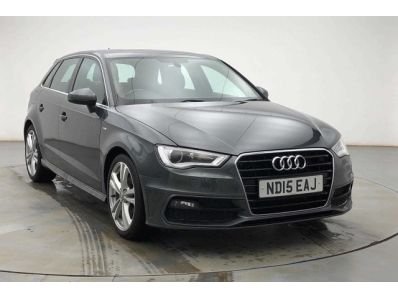 2015 15 Audi A3 2.0 TDI S LINE 5d AUTO 148 BHP