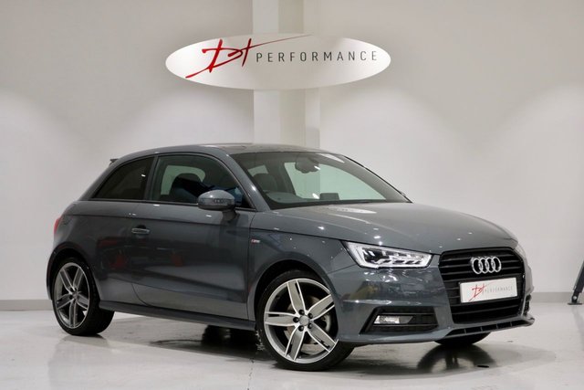 2016 66 Audi A1 1.4 TFSI S LINE 3d AUTO 148 BHP BIG SPEC NANO GREY