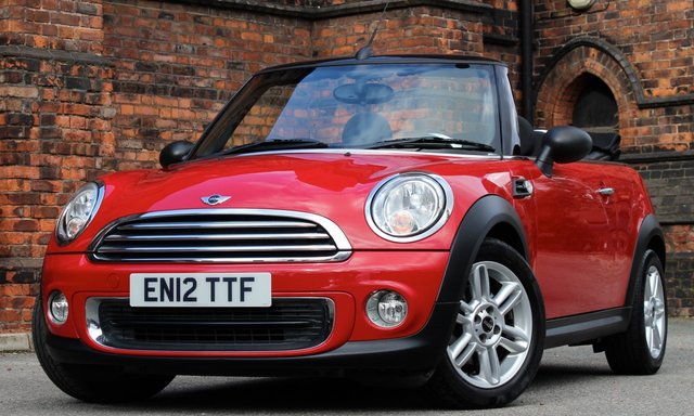 2012 12 MINI Convertible 1.6 ONE 2d 98 BHP