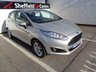 USED 2015 65 FORD FIESTA 1.2 ZETEC 5 door 81 BHP silver £160 A MONTH HEATED WINDSCREEN BLUETOOTH DAB RADIO AIR CONDITIONING ELECTRIC WINDOWS FULL SERVICE HISTORY