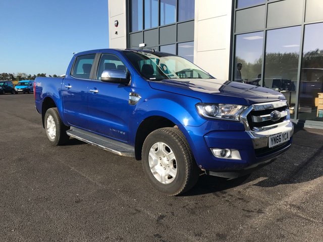 2016 66 Ford Ranger 2.2 LIMITED 4X4 DOUBLE CAB TDCI 160 PS