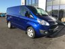 USED 2016 66 FORD TRANSIT CUSTOM 2.0 270 LIMITED PANEL VAN 130 PS IN STUNNING BLUE