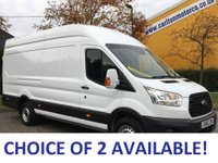 USED 2014 14 FORD TRANSIT 2.2 350e TDCi L4 H3 HIGH ROOF JUMBO VAN A/C RWD 