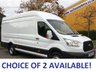 USED 2014 14 FORD TRANSIT 2.2 350e TDCi L4 H3 HIGH ROOF JUMBO VAN A/C RWD 