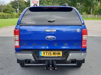 USED 2015 15 FORD RANGER 2.2 LIMITED 4X4 DCB TDCI 4d AUTO 148 BHP CANOPY + FRONT  BARS ** NO VAT **