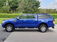 USED 2015 15 FORD RANGER 2.2 LIMITED 4X4 DCB TDCI 4d AUTO 148 BHP CANOPY + FRONT  BARS ** NO VAT **