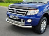 USED 2015 15 FORD RANGER 2.2 LIMITED 4X4 DCB TDCI 4d AUTO 148 BHP CANOPY + FRONT  BARS ** NO VAT **
