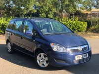 USED 2013 62 VAUXHALL ZAFIRA 1.6 EXCLUSIV 5d 113 BHP 