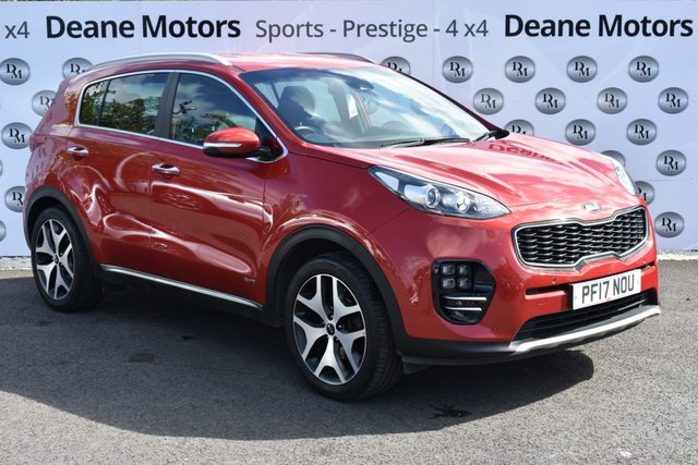 2017 17 Kia Sportage 1.6 GT-LINE 5d 174 BHP 19in ALLOYS BIG SPEC