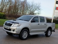 USED 2013 13 TOYOTA HI-LUX 2.5 HL2 4X4 D-4D DCB 1d 142 BHP NO VAT ** NO VAT+CHOICES OF 4X4 IN