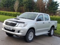 USED 2013 13 TOYOTA HI-LUX 2.5 HL2 4X4 D-4D DCB 1d 142 BHP NO VAT ** NO VAT+CHOICES OF 4X4 IN