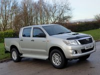 USED 2013 13 TOYOTA HI-LUX 2.5 HL2 4X4 D-4D DCB 1d 142 BHP NO VAT ** NO VAT+CHOICES OF 4X4 IN