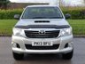 USED 2013 13 TOYOTA HI-LUX 2.5 HL2 4X4 D-4D DCB 1d 142 BHP NO VAT ** NO VAT+CHOICES OF 4X4 IN