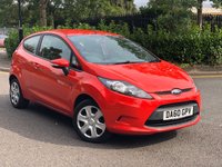 USED 2010 60 FORD FIESTA 1.2 EDGE 3d 81 BHP FINANCE AVAILABLE++APPLY WITHIN