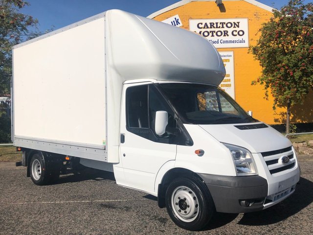 2011 61 Ford Transit 350L TDCi 100 LWB LUTON BOX VAN+ T/LIFT DRW 