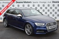 USED 2016 66 AUDI S3 2.0 S3 SPORTBACK QUATTRO 5d 306 BHP PANROOF 19in ALLOYS STUNNING HUGE SPEC AUDI S3 S TRONIC
