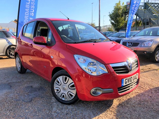 2010 10 Vauxhall Agila 1.0 CLUB 5d 65 BHP