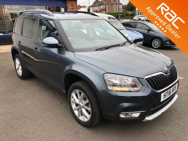 2016 16 Skoda Yeti 1.2 SE TSI DSG 5d AUTO 109 BHP
