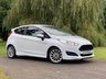 USED 2013 13 FORD FIESTA 1.0 ZETEC S 3d 124 BHP Ford Fiesta Zetec S In Stunning Frozen White. Cheap To Insure £0 Road Tax