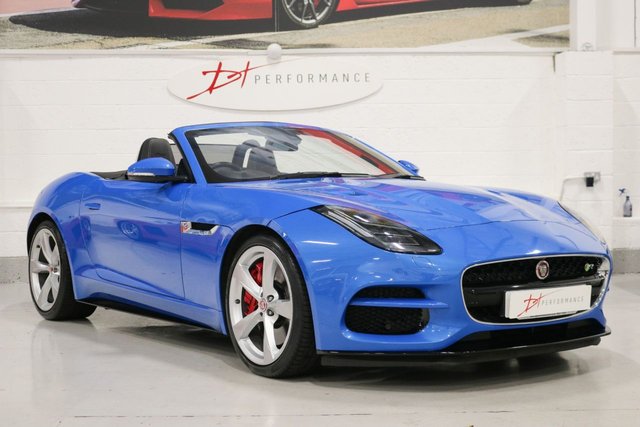 2017 17 Jaguar F-Type 5.0 V8 R AWD 2d AUTO 543 BHP MY18 FACELIFT CAR