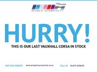 USED 2013 13 VAUXHALL CORSA 1.2 LIMITED EDITION 3d 83 BHP Sharp looking, low insurance group