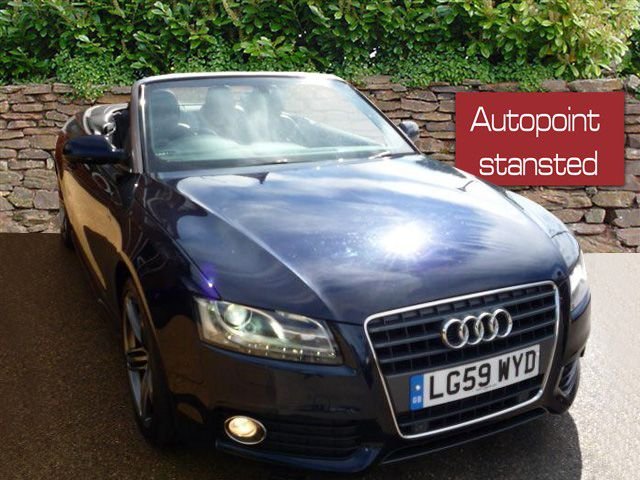 2009 Audi A5  2.0T FSI S LINE CONVERTIBLE, AUTOMATIC