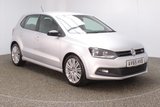 USED 2015 65 VOLKSWAGEN POLO 1.4 BLUEGT DSG 5DR AUTO 1 OWNER HALF LEATHER SEATS 148 BHP SERVICE HISTORY + £20 12 MONTHS ROAD TAX + HALF LEATHER SEATS + BLUETOOTH + CRUISE CONTROL + AIR CONDITIONING + MULTI FUNCTION WHEEL + DAB RADIO + ELECTRIC WINDOWS + RADIO/CD/AUX/USB + ELECTRIC MIRRORS + 17 INCH ALLOY WHEELS
