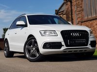 USED 2014 64 AUDI Q5 2.0 TDI QUATTRO S LINE PLUS 5d 175 BHP [BLACK EDITION] FSH+SAT NAV+XENON LIGHTS+MINT