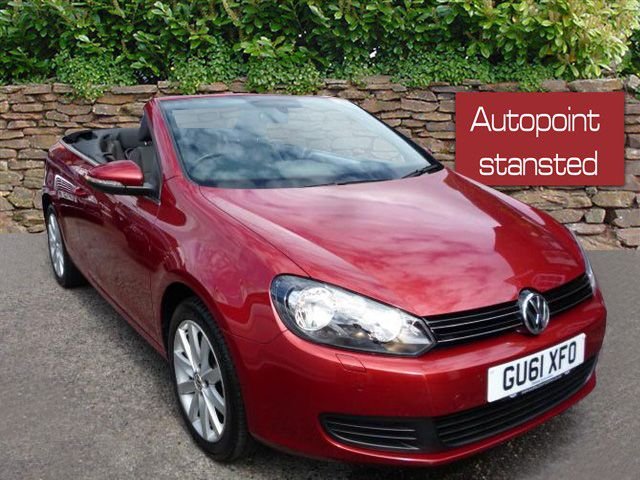 2011 61 Volkswagen Golf 1.6 TDI BLUEMOTION TECH SE CONVERTIBLE