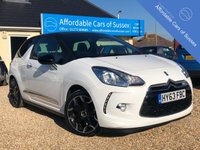 USED 2013 63 CITROEN DS3 1.6 E-HDI DSTYLE PLUS 3d 90 BHP Amazing Low Mileage stylish 3 door DS3