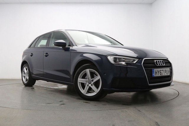 2017 67 AUDI A3 1.6 TDI SE SPORTBACK 5 DOOR AUTO 114 BHP