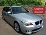 USED 2008 08 BMW 5 SERIES 525D M SPORT DIESEL ESTATE, AUTOMATIC SERVICE HISTORY, LEATHER, NAV