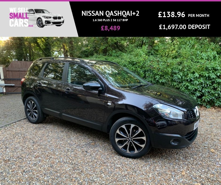 View our NISSAN QASHQAI+2