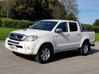 USED 2011 11 TOYOTA HI-LUX 3.0 INVINCIBLE 4X4 D-4D DCB 1d AUTO 169 BHP CHOICES OF 4X4 IN STOCK ! NO VAT