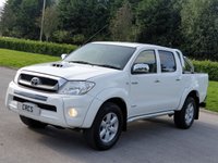 USED 2011 11 TOYOTA HI-LUX 3.0 INVINCIBLE 4X4 D-4D DCB 1d AUTO 169 BHP CHOICES OF 4X4 IN STOCK ! NO VAT